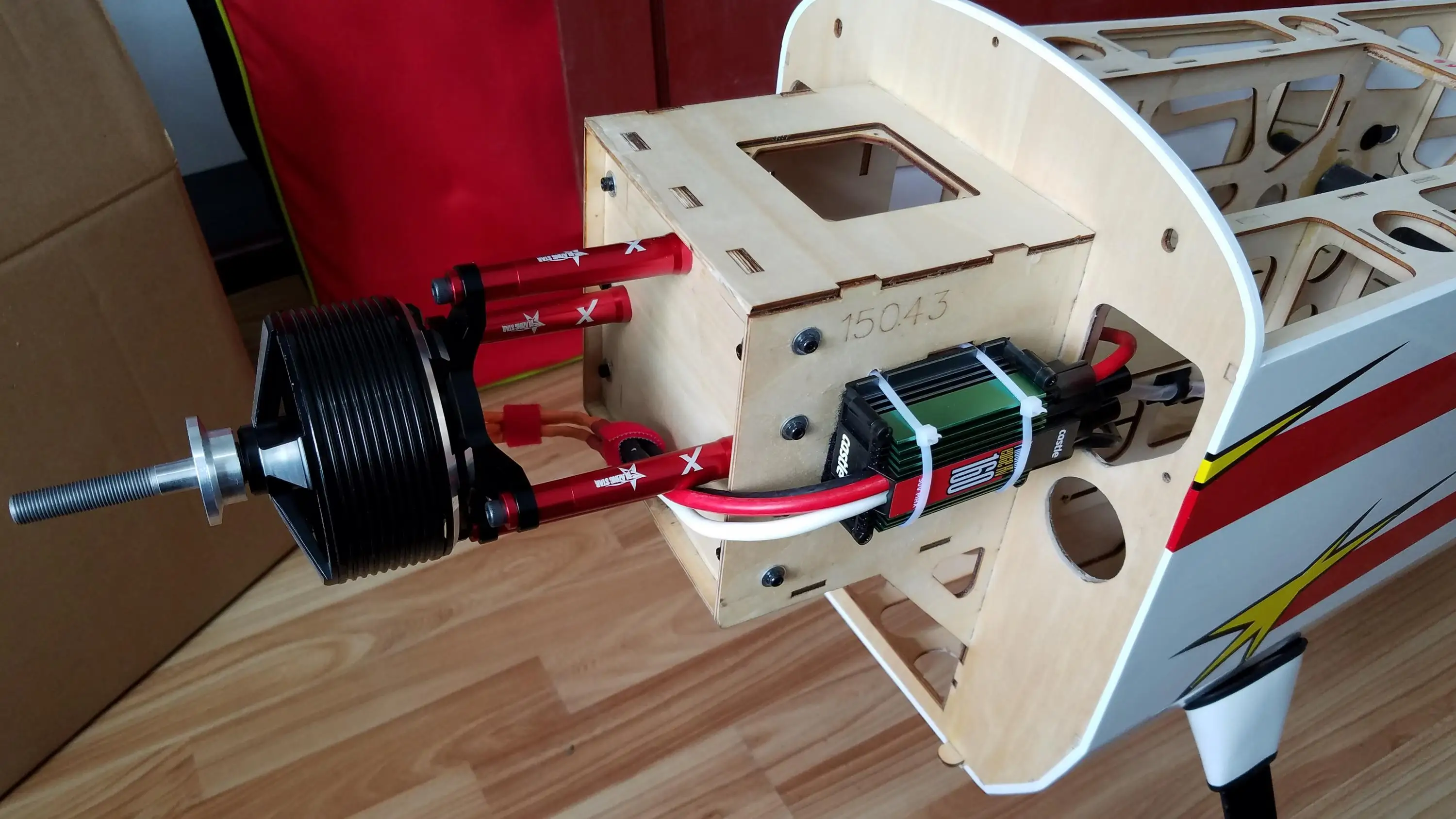 Brushless Motor Thrust Test Stand - KUZA-Support en aluminium réglable pour moteur