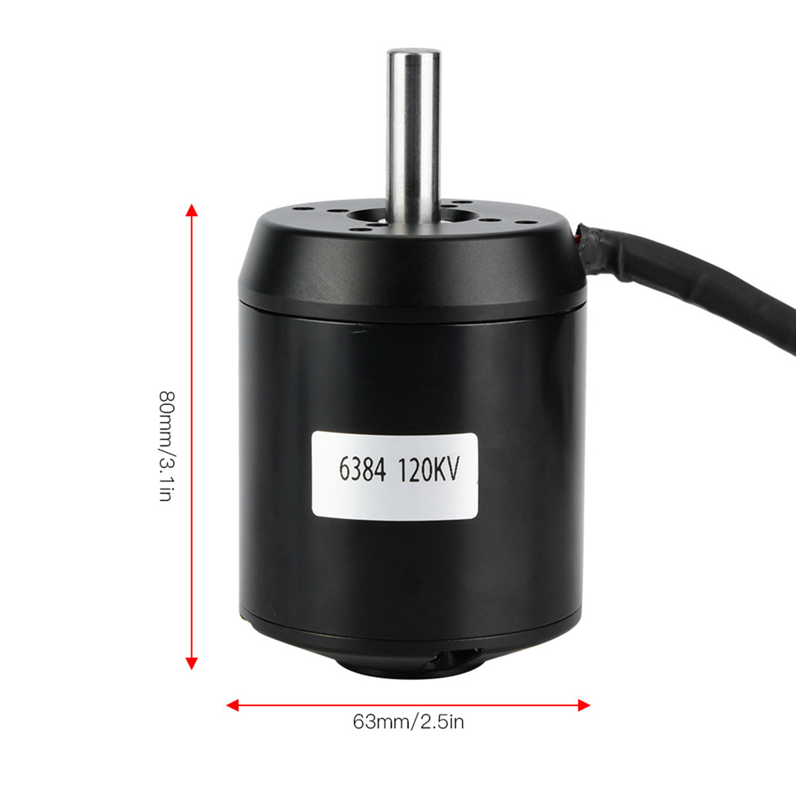 Moteur BLDC Outrunner sans bal - 6384 Brushless Motor Sensored avis et prix